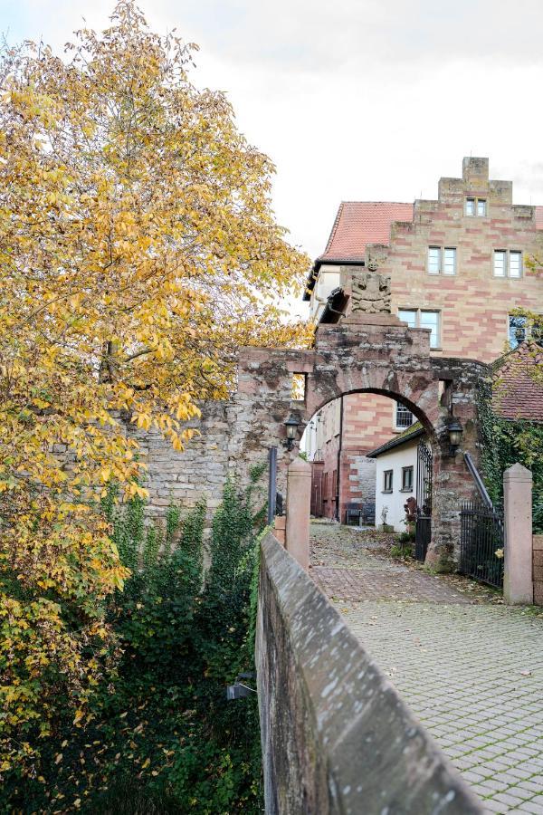 Eventlocation & Hotel Schloss Neuburg Obrigheim Esterno foto