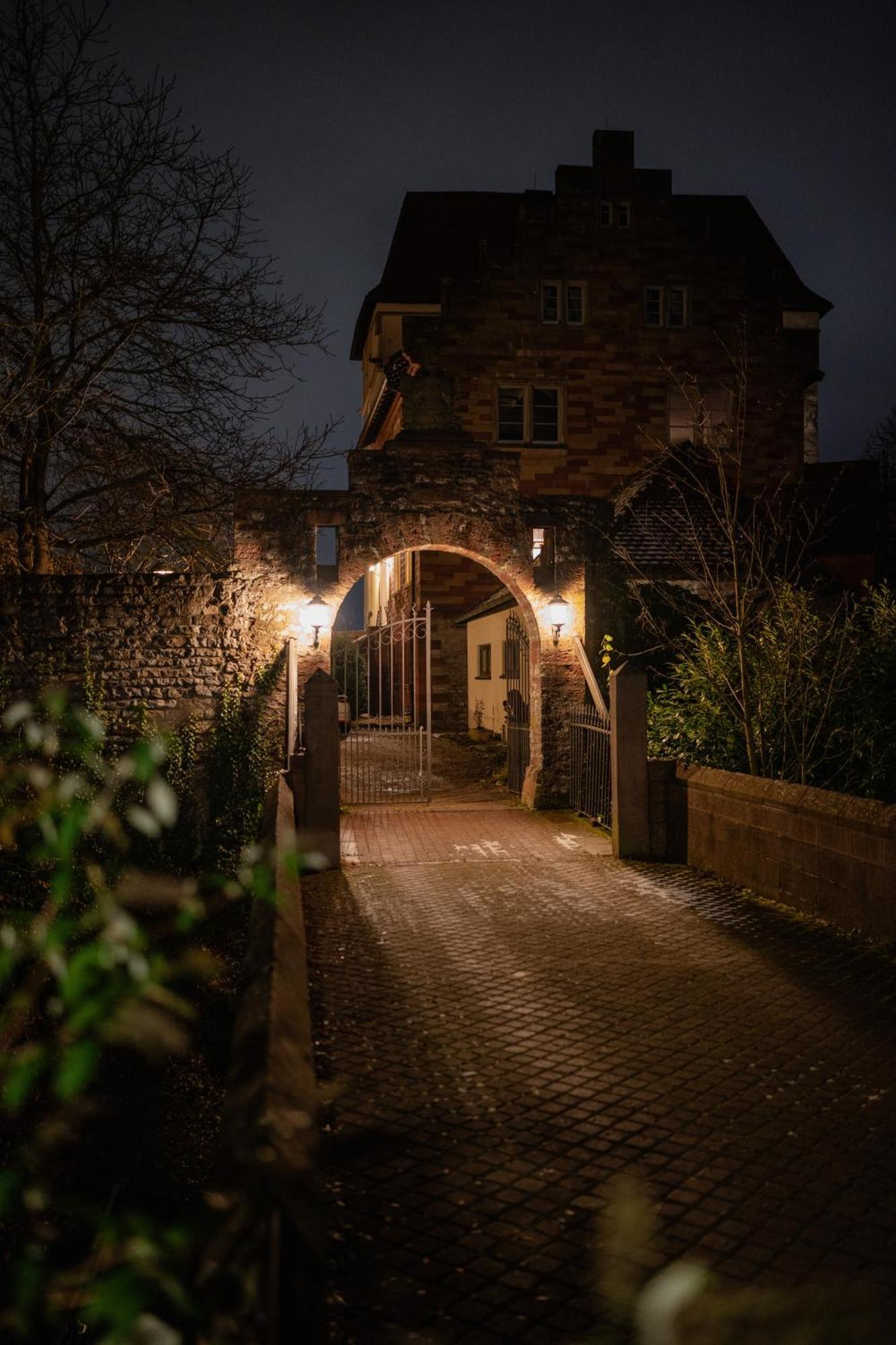 Eventlocation & Hotel Schloss Neuburg Obrigheim Esterno foto